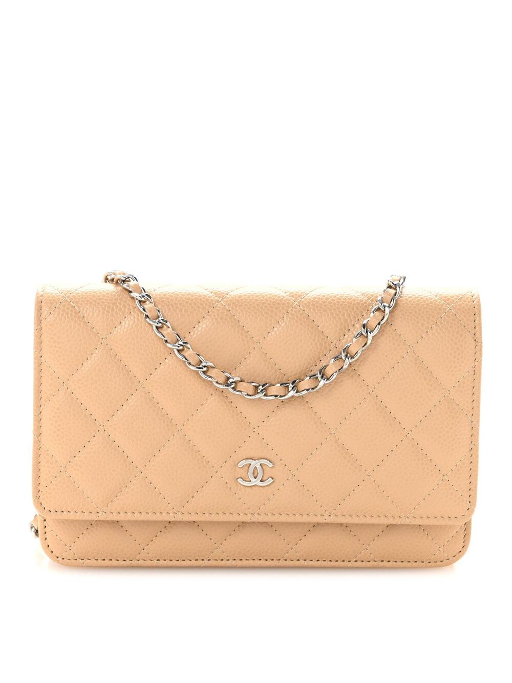 Chanel Caviar Quilted Wallet On Chain #344881C43B